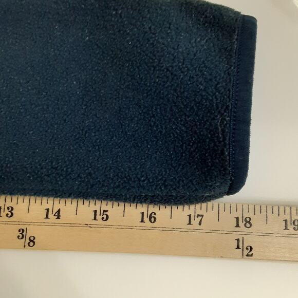 Vineyard Vines Fleece Pullover Quarter Zip Sweatshirt Navy Blue Women M Nautical - Picture 10 of 10